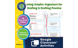 How to Write a Paragraph: Using Graphic Organizers for Drafting & Drafting Practice - Google Slides Gr. 5-8