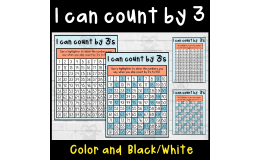 I can count by 3's to 100 and 120