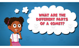 I WONDER - What Are The Different Parts Of A Comet | Animated Video