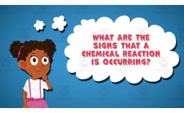 I WONDER - What Are The Signs That A Chemical Reaction Is Occurring