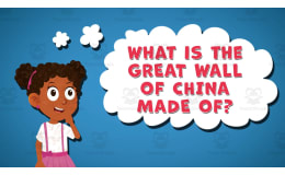 I WONDER - What Is The Great Wall Of China Made Of | Animated Video