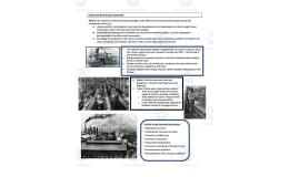 Industrial Revolution Essentials Sheet