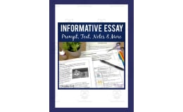 Informative Essay Unit