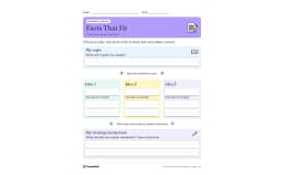 Informative Writing Worksheet Set
