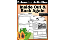"Inside Out & Back Again" Extension Activity Pack