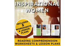 Inspirational Women Reading Bundle: Empowering Comprehension Lessons on Lady Gaga, Lucy Liu, and Mae Jemison