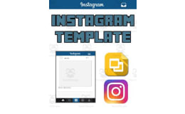 Instagram Template (Editable on Google Slides)