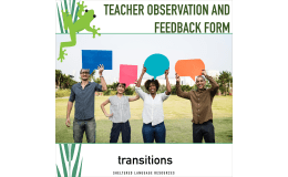 Instructional Coaching Bundle 6 Teacher Observation & Feedback Forms