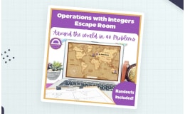 Integer Operations Escape Room