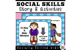 It's Okay To Make Mistakes! Social Skills