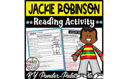 Jackie Robinson Reading Activity + Answers