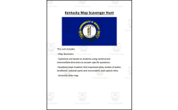 Kentucky Map Scavenger Hunt