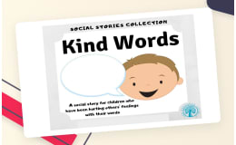 Kind Words Social Story