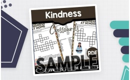 Kindness Crossword Puzzle – 1-Page Sample