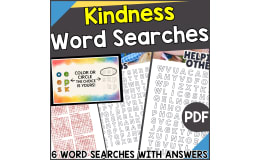 Kindness Word Searches (PDF)