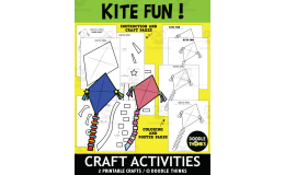 Kite Fun | 2 Paper Craft Activities