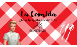 LA COMIDA (Spanish Food Vocabulary Animated Presentation with Review!)