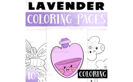 Flowers, Butterflies and Cute Objects: Colouring Images