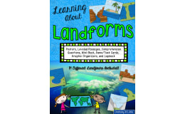 Learning About Landforms Activity Packet