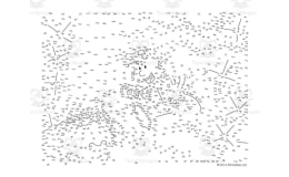 Leprechaun / Saint Patrick's Day Extreme Difficulty Dot-to-Dot PDF