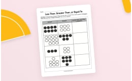 Less Than, Greater Than, or Equal To Worksheet