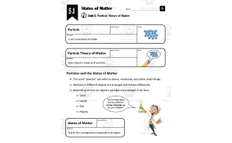 Lesson 5.1 - States of Matter