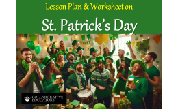 Lesson Plan & Worksheet on St. Patrick's Day