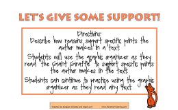 Let's Give Some Support Activity