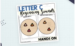 Letter C Beginning Sounds Sort