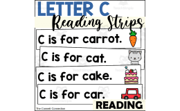 Letter C Reading Strips