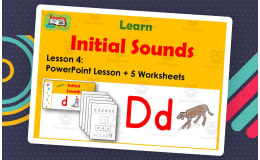 Letter D: PowerPoint and Worksheets: Lesson 4