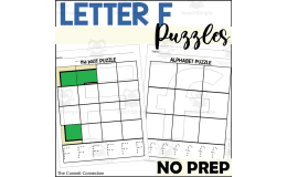 Letter F Puzzles