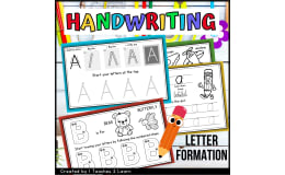 Letter Formation and Practice Sheets - Inspired by HWT Techniques