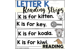 Letter K Reading Strips