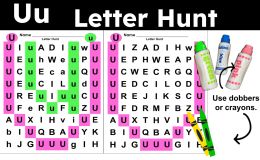 Letter U Activities