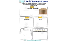 Life in Ancient Athens Activity