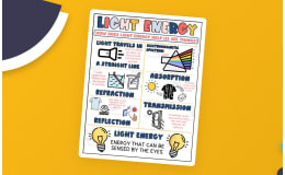 Light Energy Printable for Science Notebooks