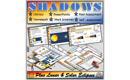 Light - Shadows and Solar and Lunar Eclipses Fully Resourced Lesson