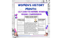 Lilly Ledbetter: Inspiring Women's History Readings