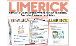 Limerick Poem Lesson Plan, Template, Examples & Rubric Poetry Writing