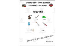 Literacy worksheets: wedges