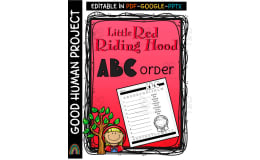 Little Red Riding Hood | ABC Order Activity