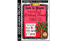 Little Red Riding Hood | Drawing Characters Activity