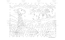 Loch Ness Monster Extreme Difficulty Dot-to-Dot PDF