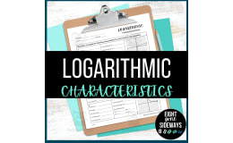Logarithmic Characteristics Worksheet