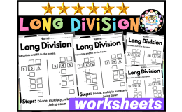 Long Division With Remainders 2 Digit Divisors Worksheet