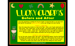 Lucky Charms Before and After Activity