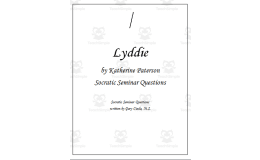 Lyddie by Katherine Paterson, Socratic Seminar Questions