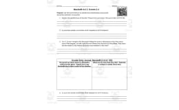 Macbeth Act 3, Scenes 3-6 | Double Entry Journals