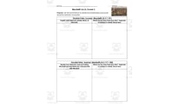 Macbeth Act 4, Scene 3 | Double Entry Journals